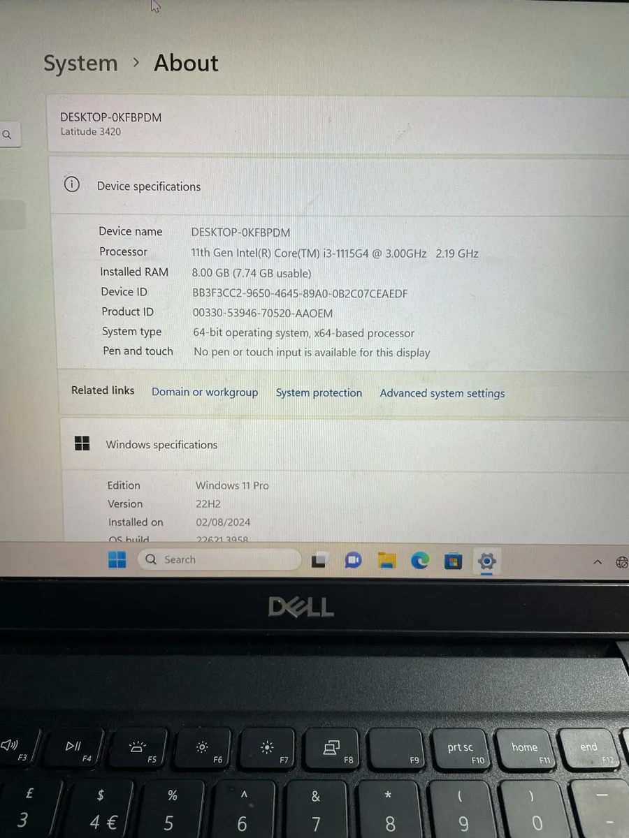Dell laptop for sale - Image 4