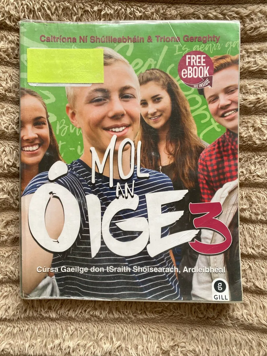 Junior Cycle Irish 🇮🇪 Mol an Oige 3 Textbook - Image 1