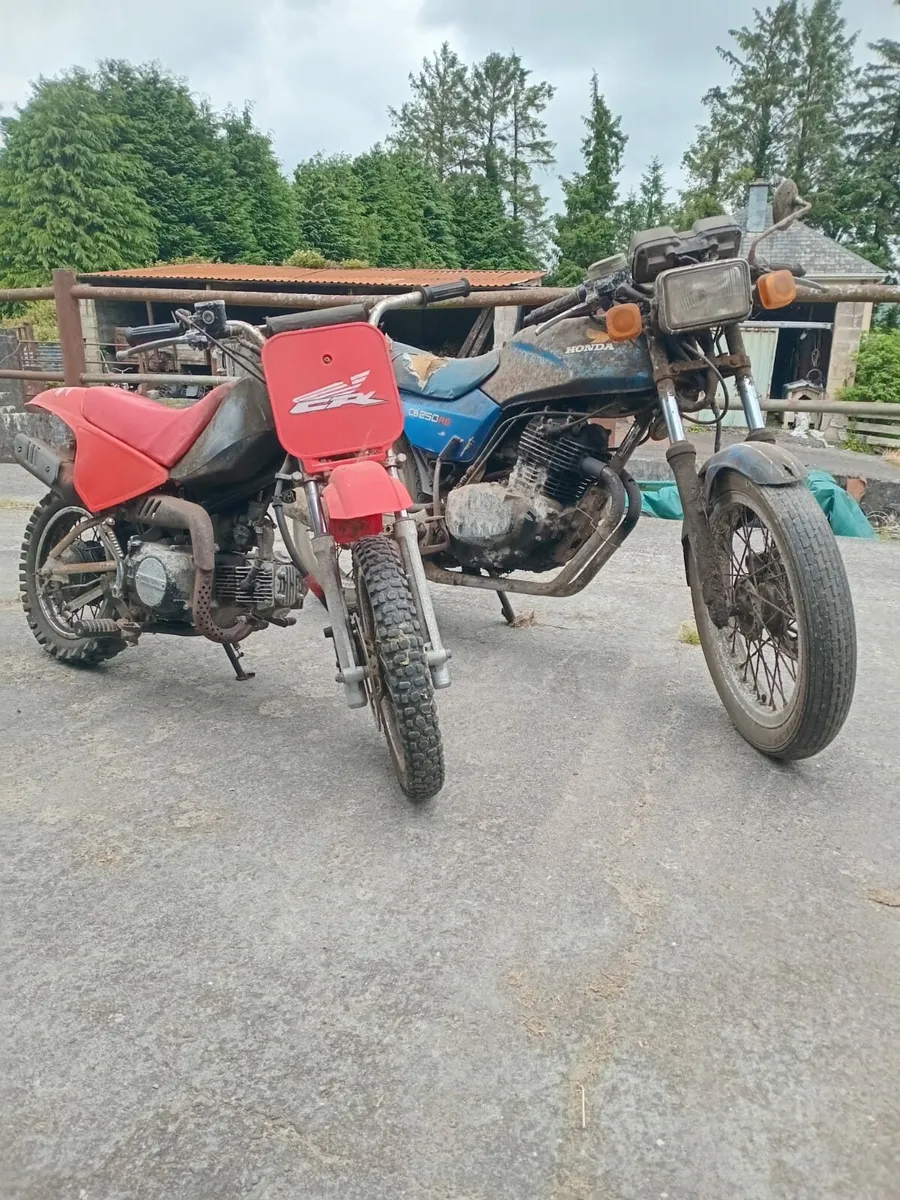 Honda CB250RS and Kids dirt bike - Image 1