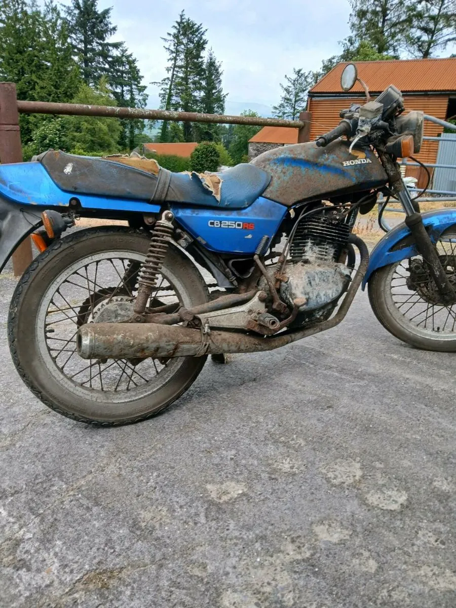 Honda CB250RS and Kids dirt bike - Image 2