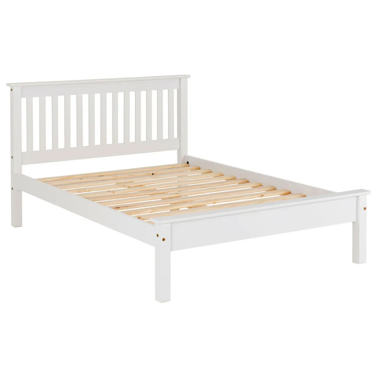 Wooden double bed - Image 1