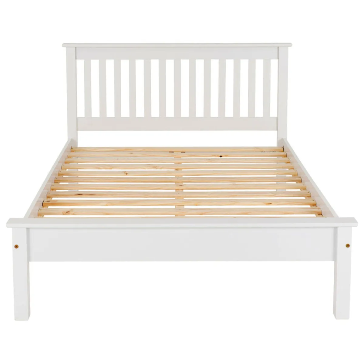 Wooden double bed - Image 2