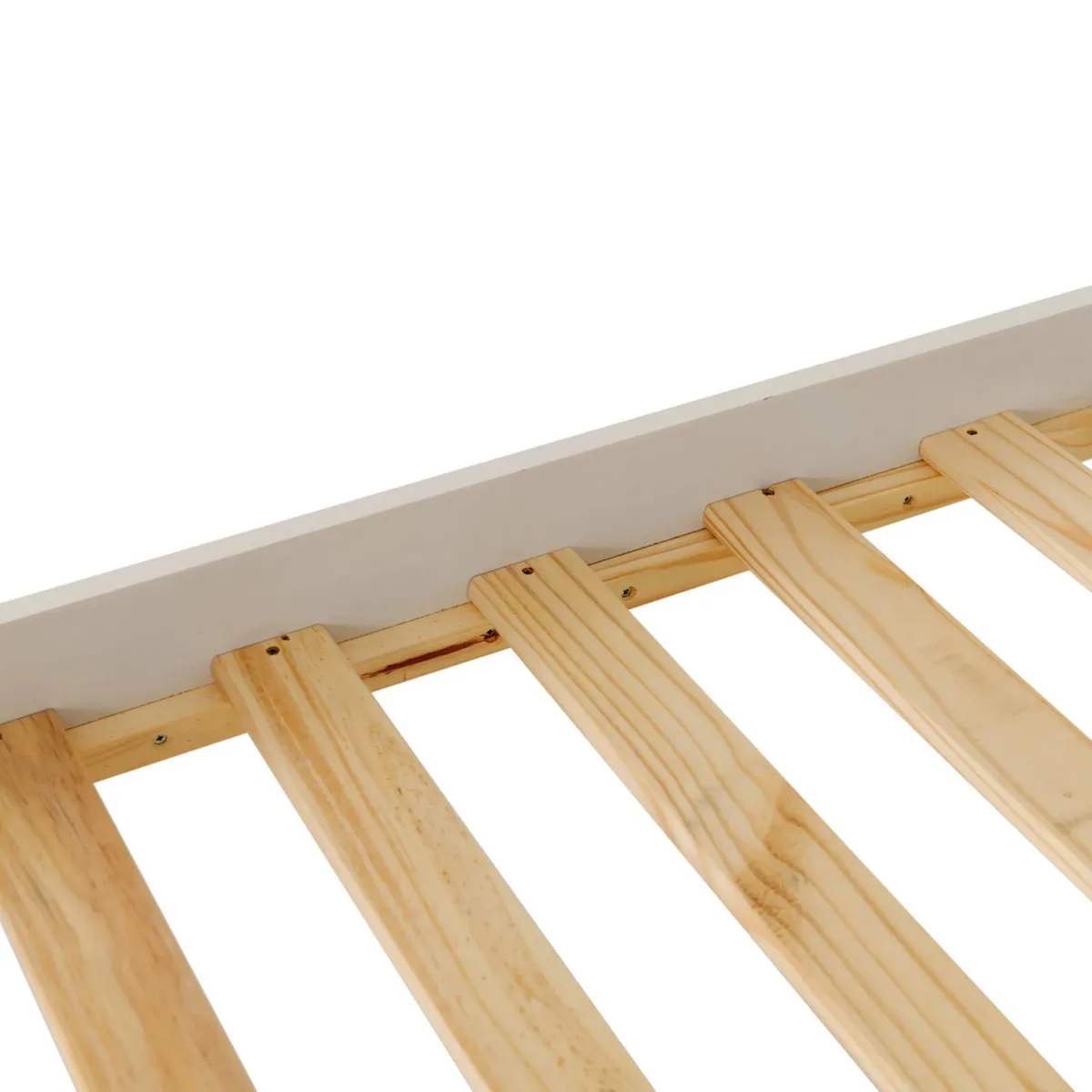 Wooden double bed - Image 4