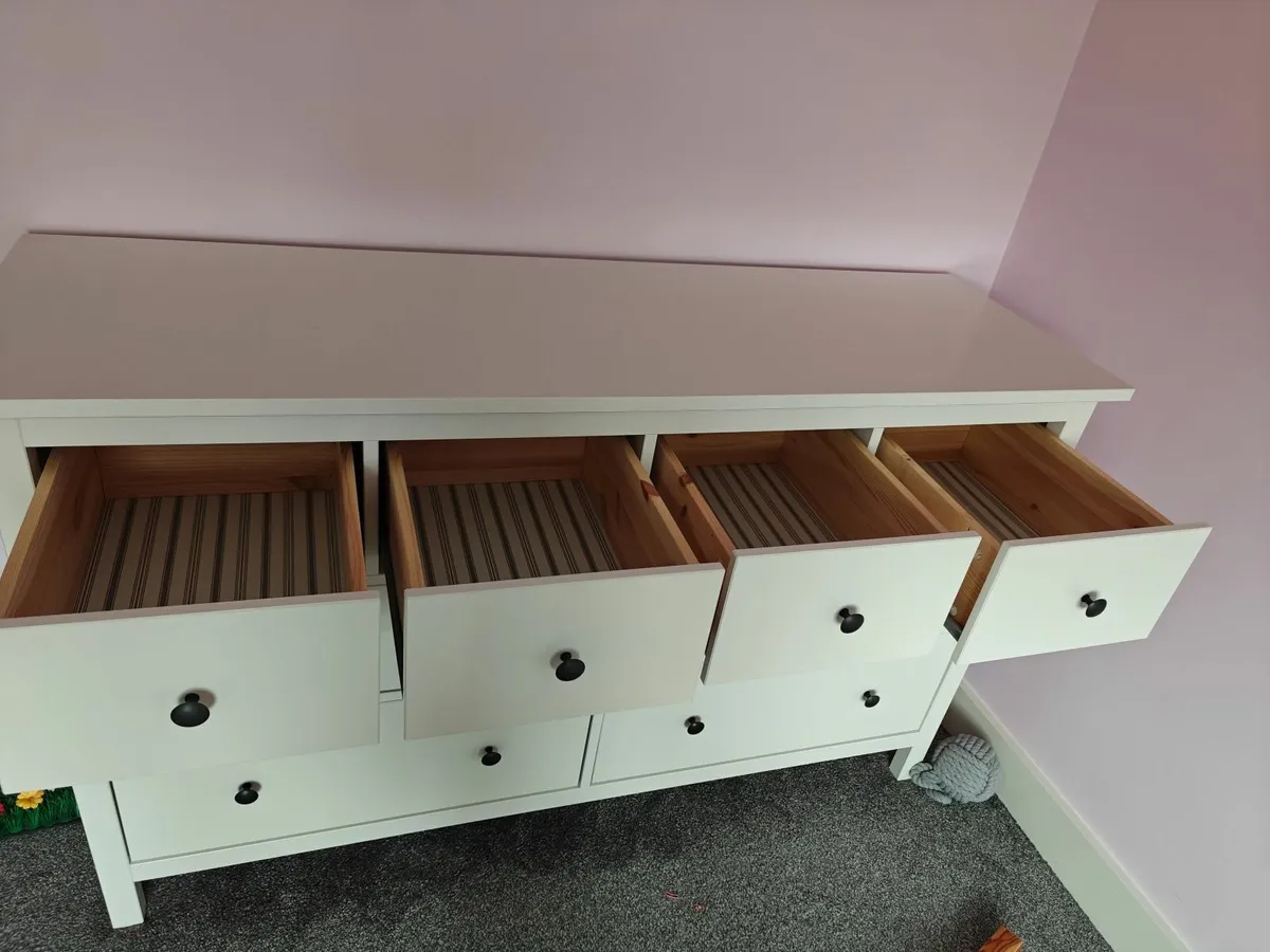 Ikea HEMNES Chest of 8 drawers - Image 4