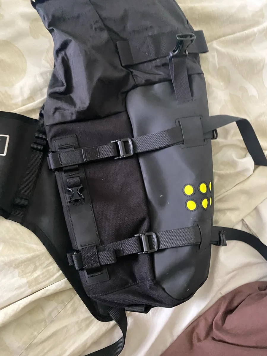 Kriega OS base and 2 Ten litre bags for Tenere - Image 3