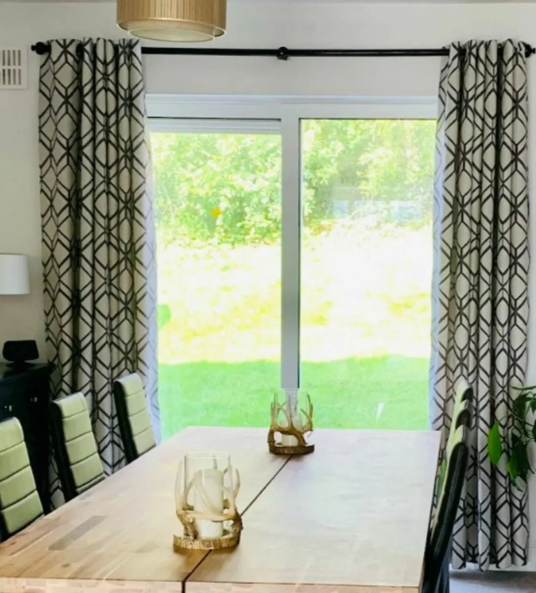 Curtains, 220 x 200cm, x 2 pairs (Hickeys) - Image 2