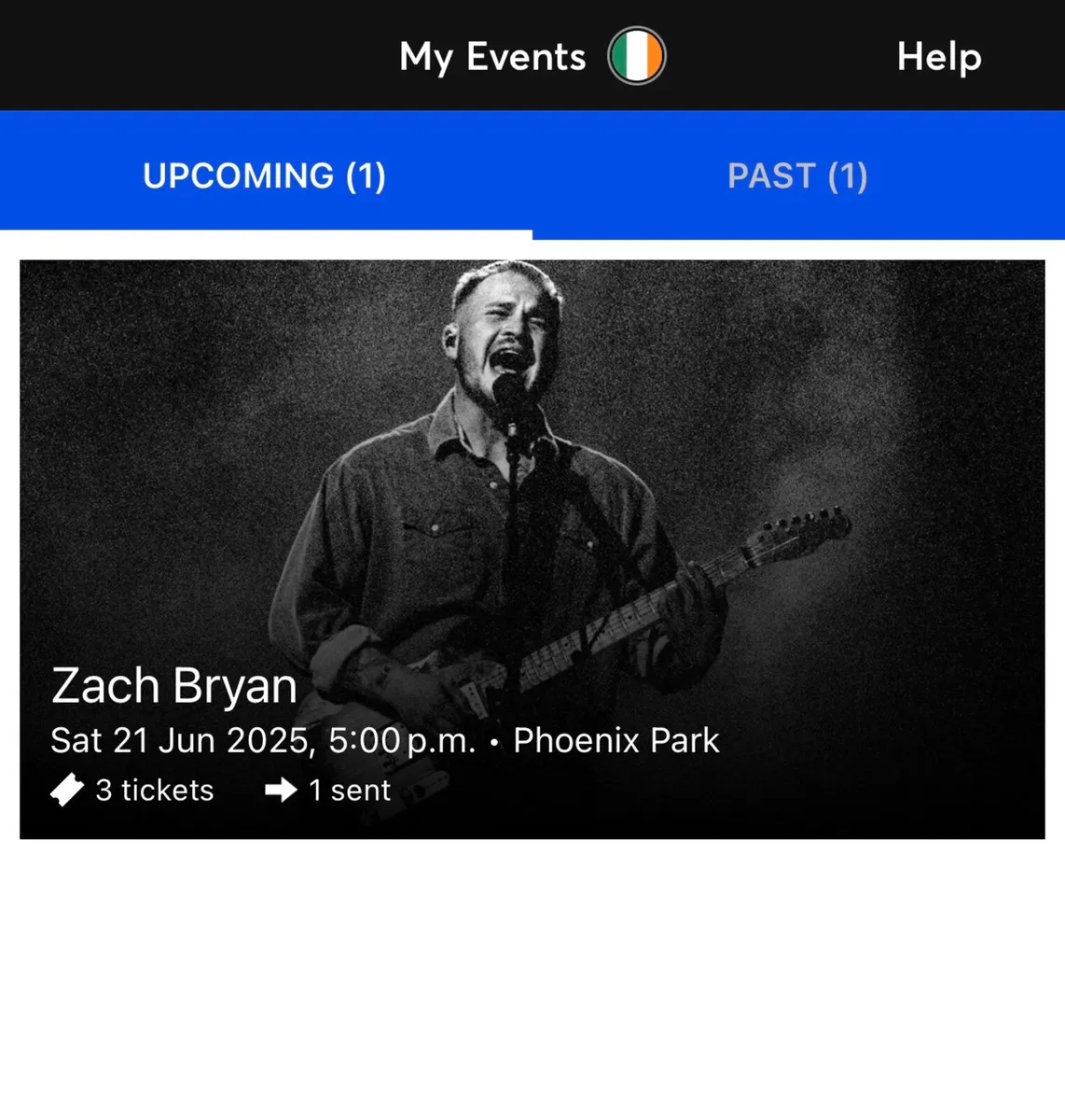 Zach Bryan tickets - Image 2