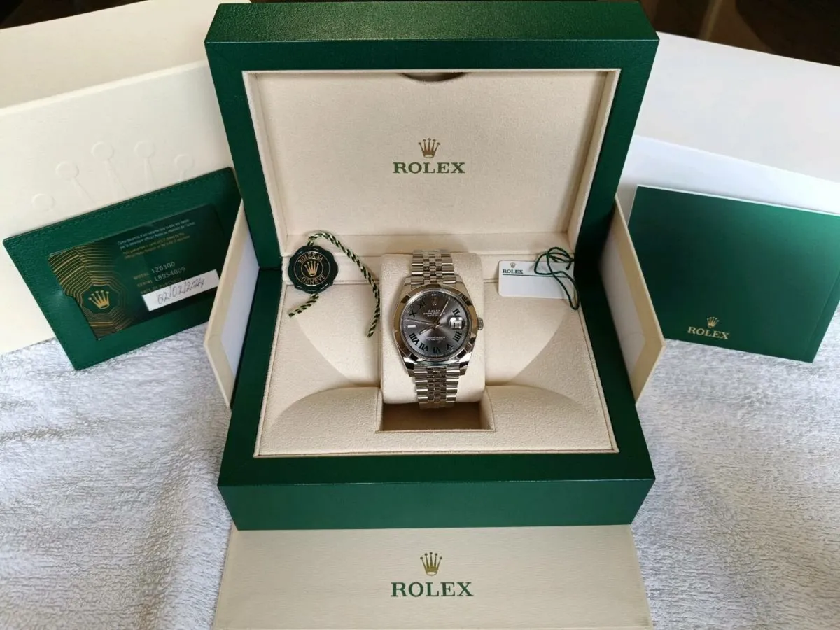 Rolex Datejust 41 Wimbledon Dial - Image 4