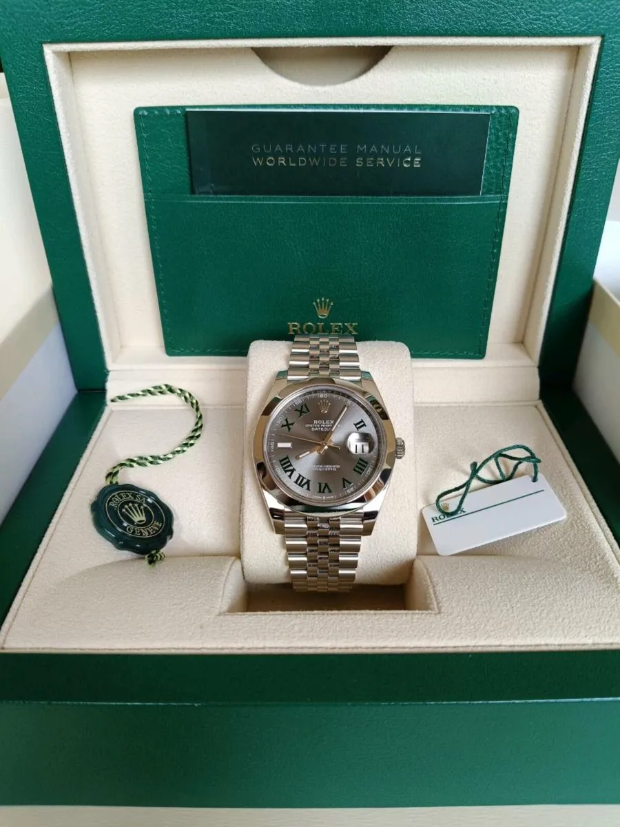 Rolex Datejust 41 Wimbledon Dial - Image 1