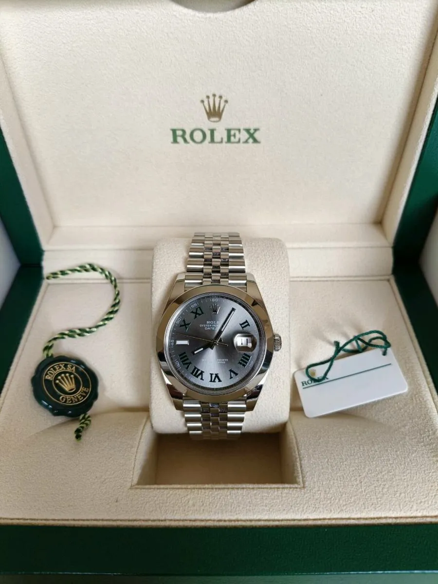 Rolex Datejust 41 Wimbledon Dial - Image 2