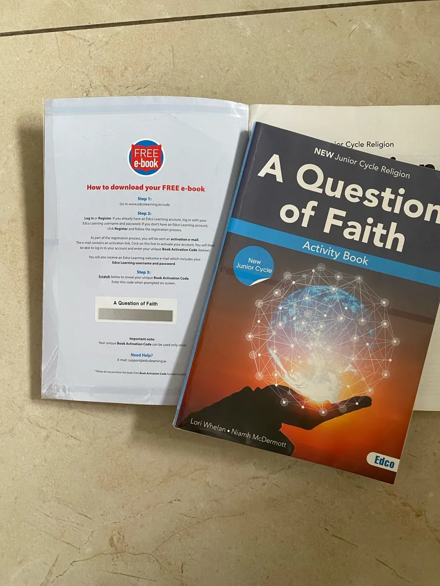 Junior Cycle A Question of Faith- Religion Books - Image 1