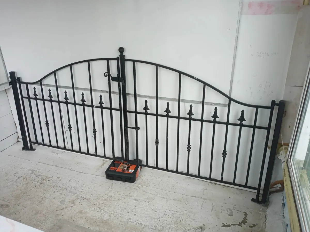 Delivery - Set of Galvanised Gates for Sale - Image 4