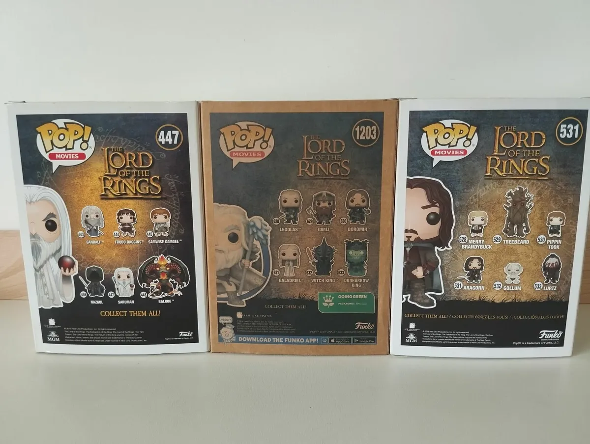 LOTR Funko Pop 25e Each or 3 for 60e - Image 3