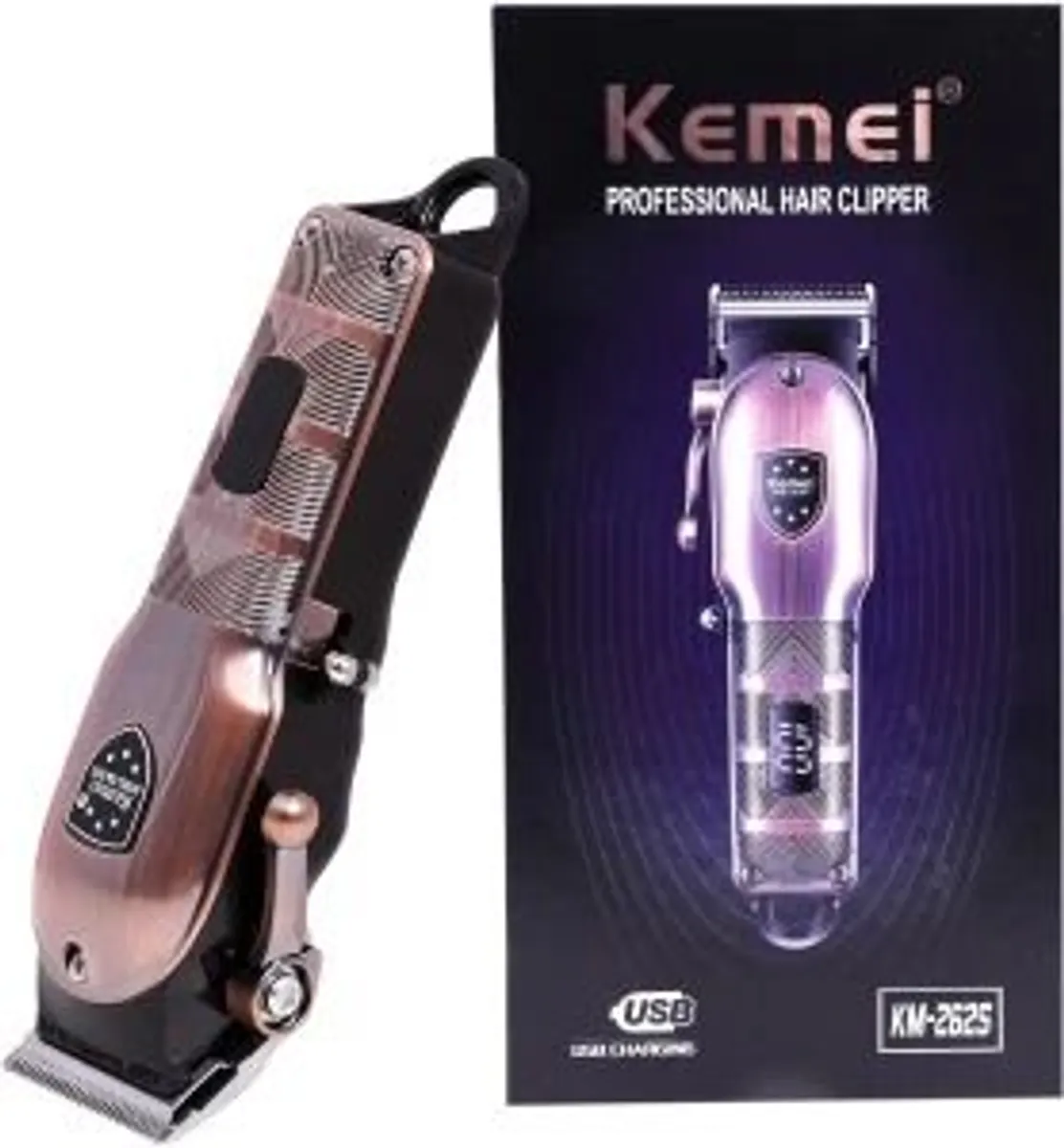Brown Kemei Km-2625 Hair Clipper, For Professional - Image 1