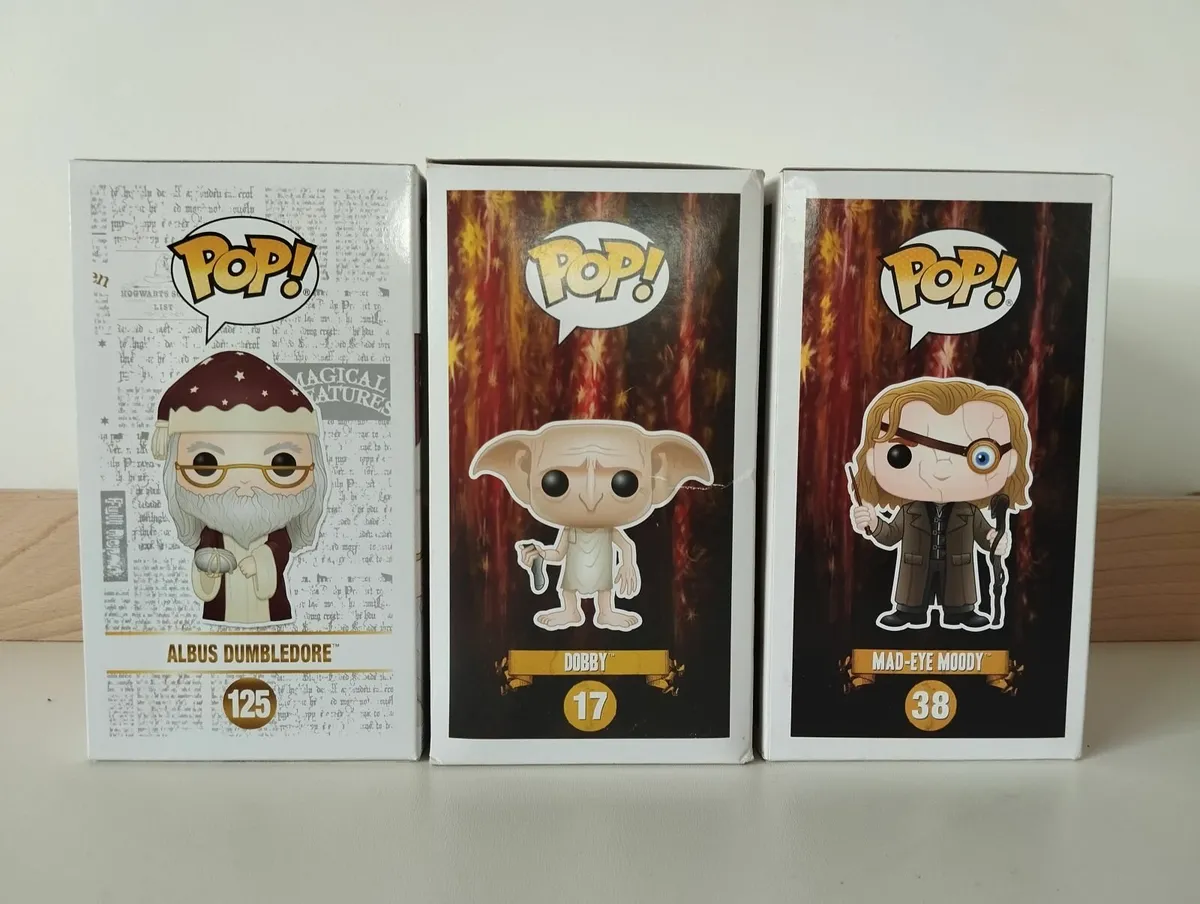 Harry Potter Funko Pop Figures 3 for 30e or indivi - Image 2