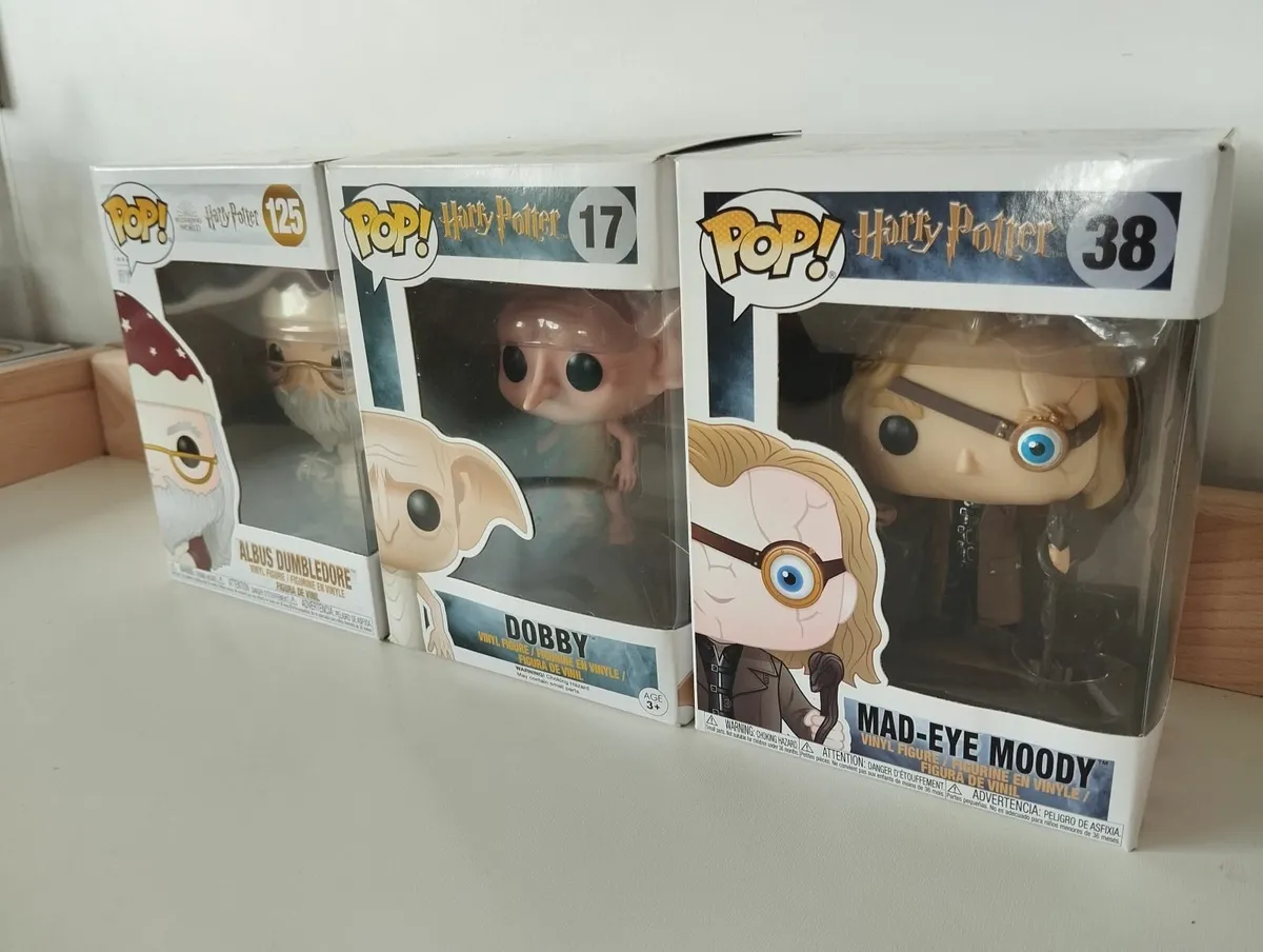 Harry Potter Funko Pop Figures 3 for 30e or indivi - Image 1