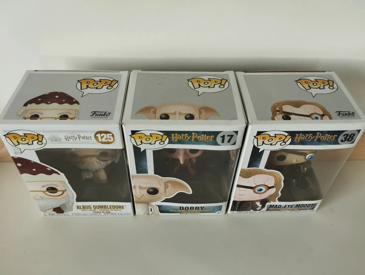 Harry Potter Funko Pop Figures 3 for 30e or indivi - Image 4