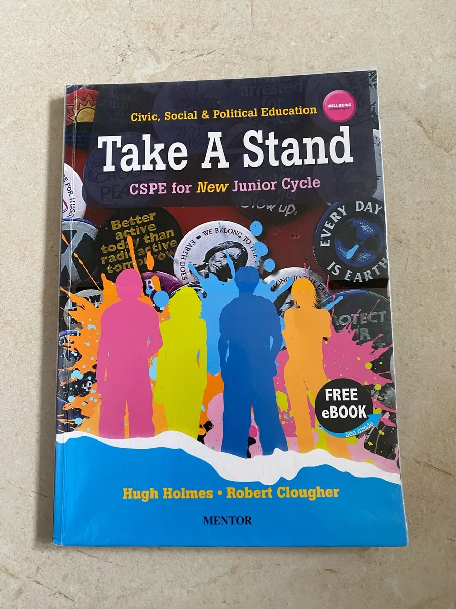 CSPE for New Junior Cycle Take a Stand Textbook - Image 1