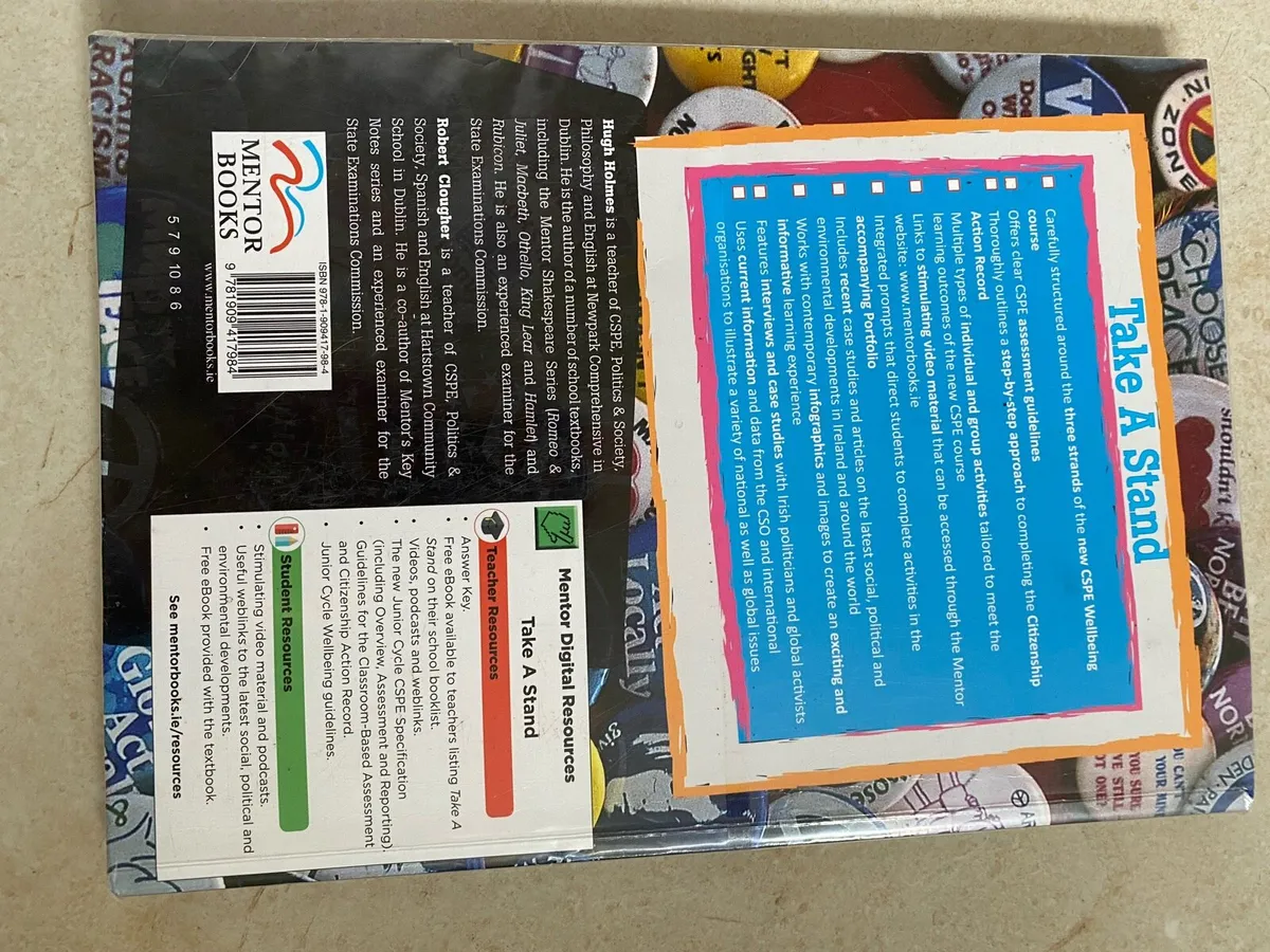 CSPE for New Junior Cycle Take a Stand Textbook - Image 2