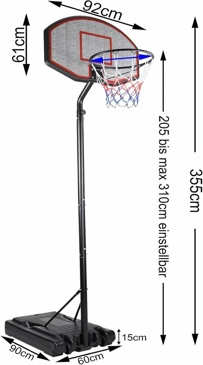 Basketball Hoop with Stand ..Free Delivery - Image 4