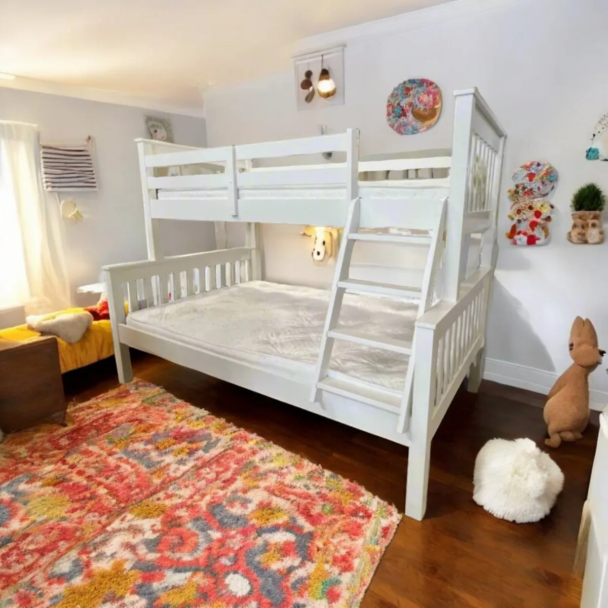 White Triple bunk bed for sale