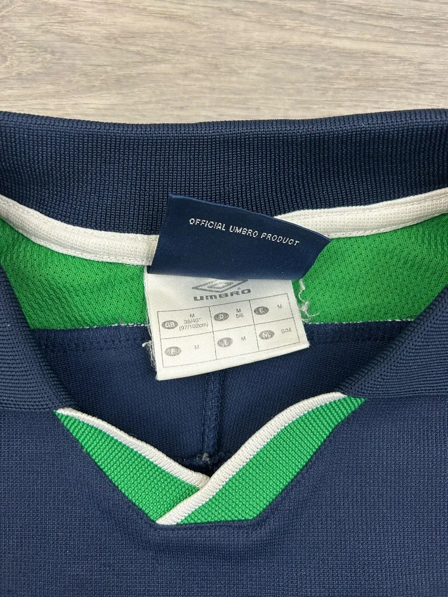 Vintage 2000 Umbro Ireland Training Jersey Mens M - Image 4