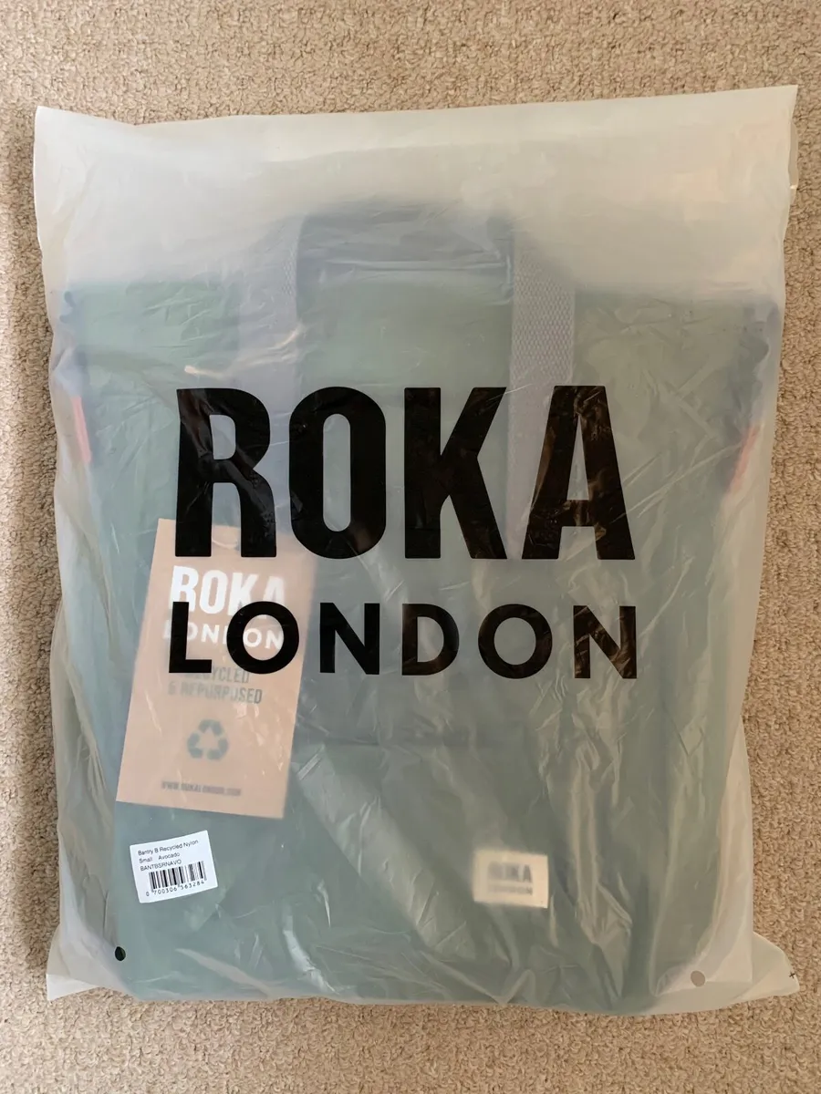 NEW Roka Bantry B Small Sustainable Nylon Backpack - Image 3