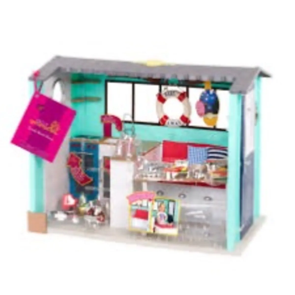 Our Generation ice cream truck and beach house - Image 2