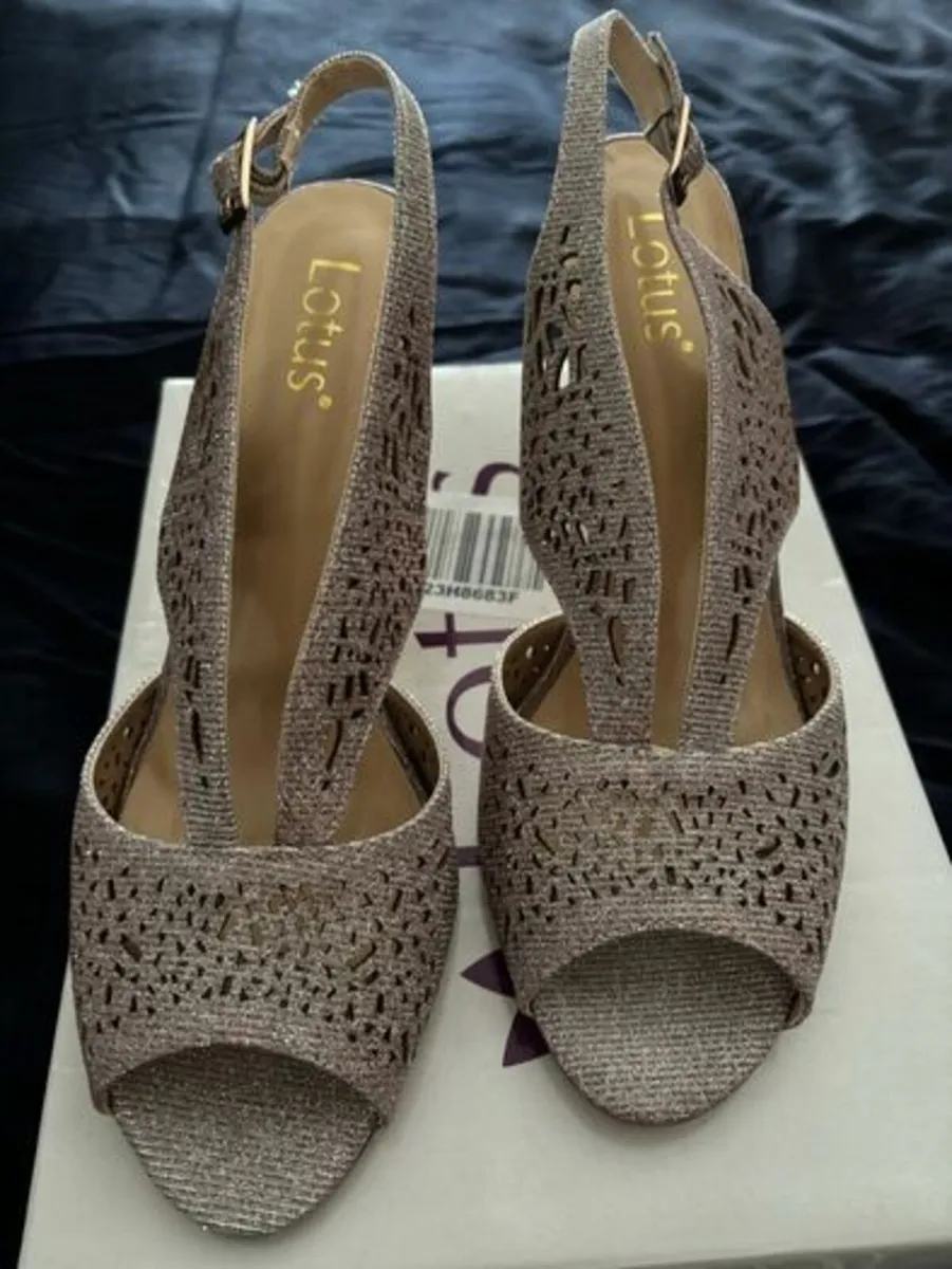 Lotus Womens high Heel Sandals 8Uk 41EU - Image 1