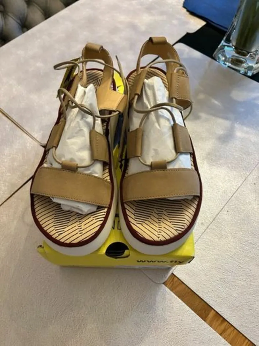 Fly London Camel colour Sandals 8UK 41EU NEW - Image 1