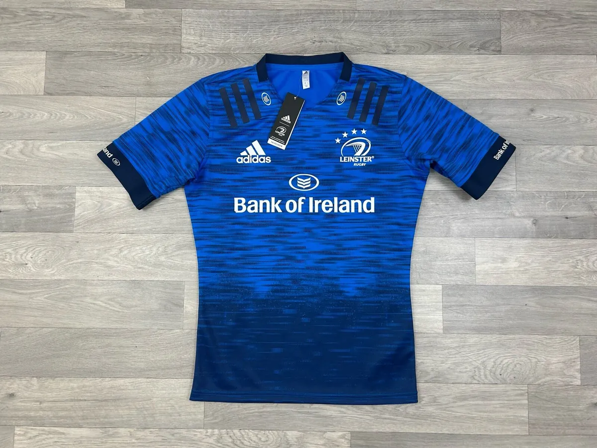 NEW Adidas Leinster Rugby Jersey Shirt Mens Medium - Image 1