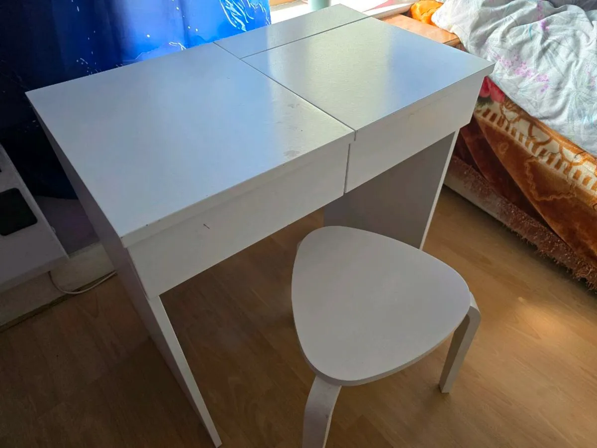 White Dressing Table - Image 1
