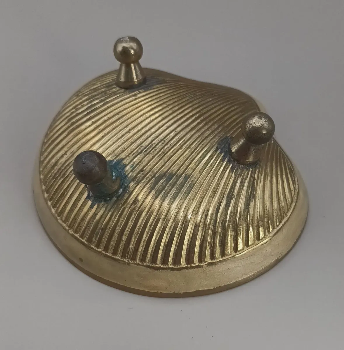 Antique shell trinket dish, enamel, D18 post 6e - Image 4