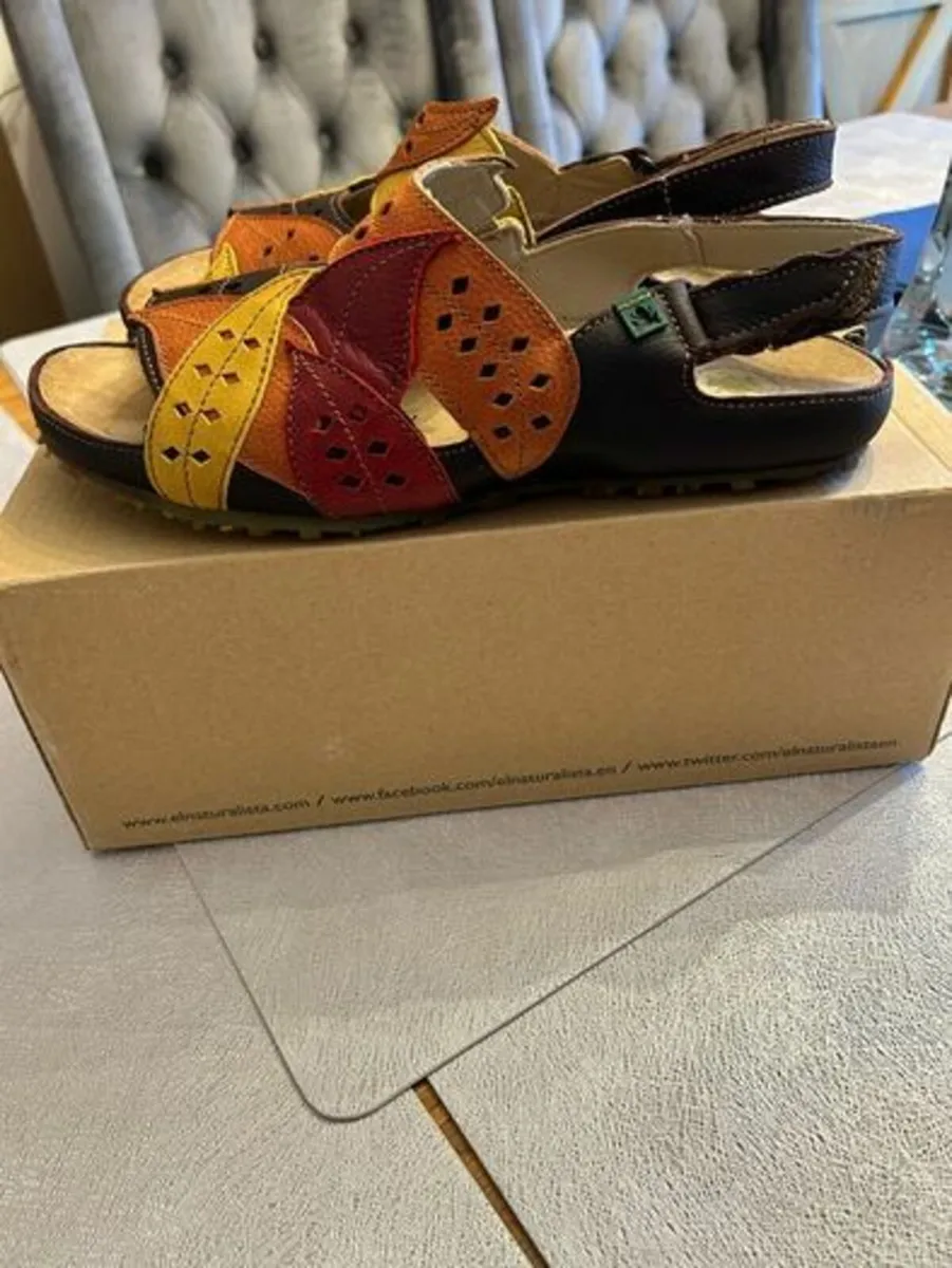 El Naturalista womens leather Sandals 8UK 41EU NEW - Image 4