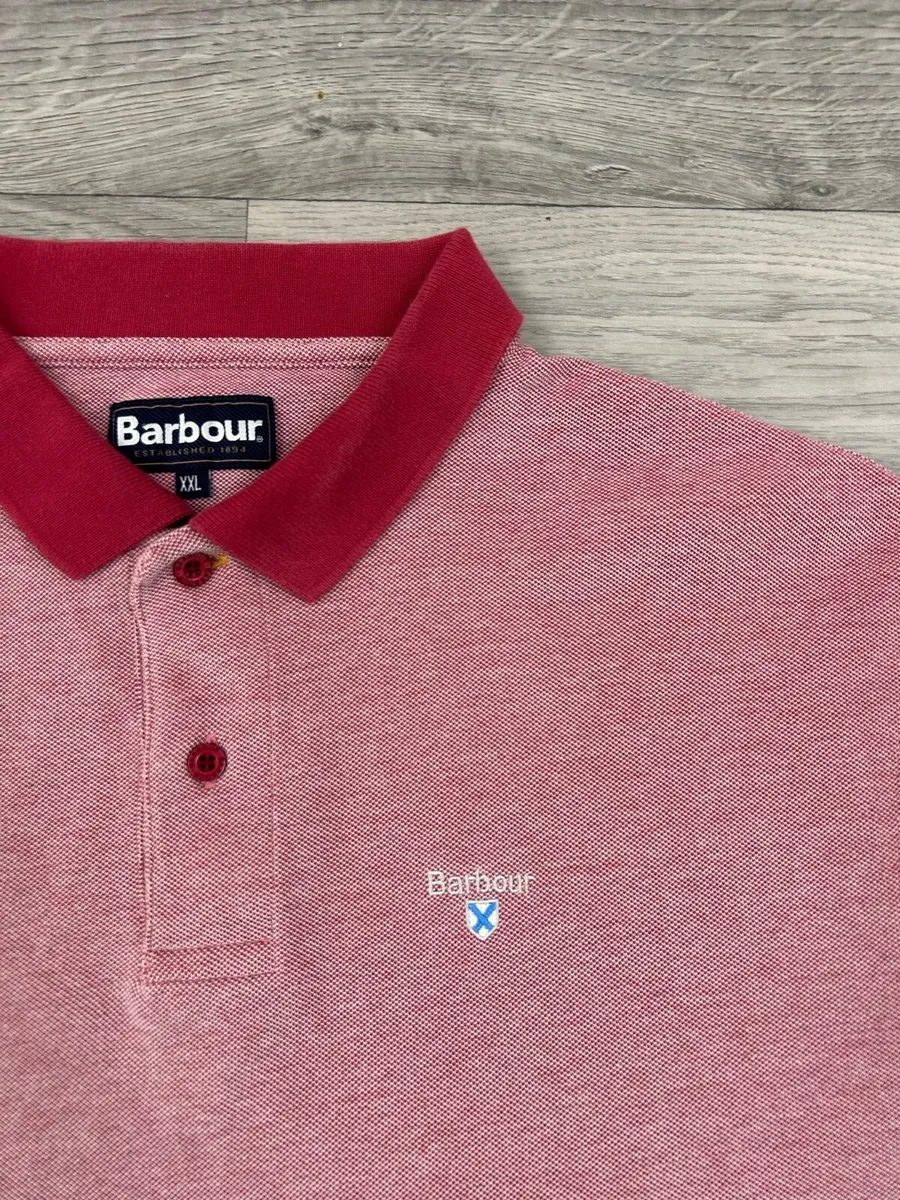 Barbour Polo Shirt Mens XL/XXL - Image 3
