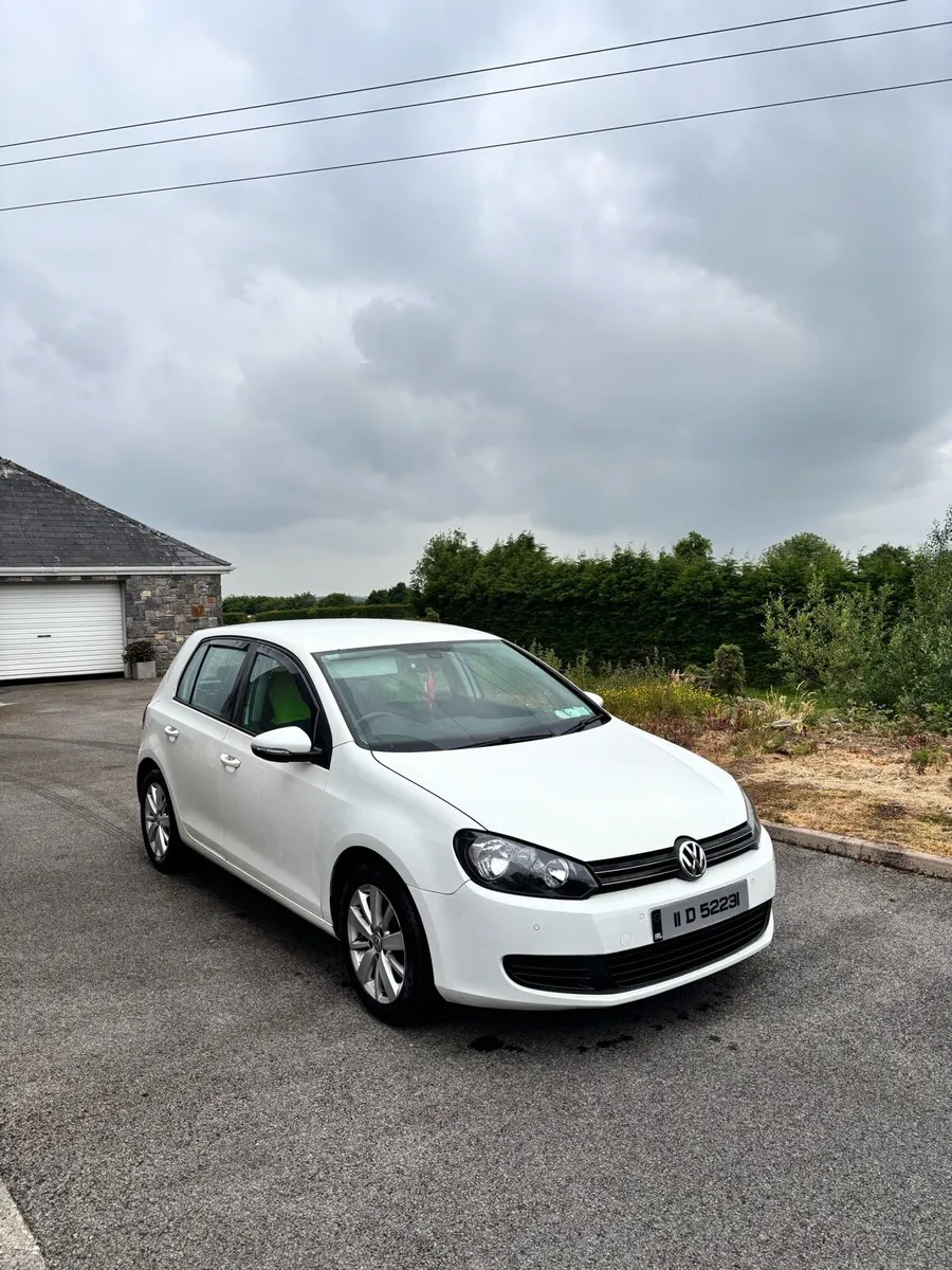 Mk6 Golf 2011 White - Image 1