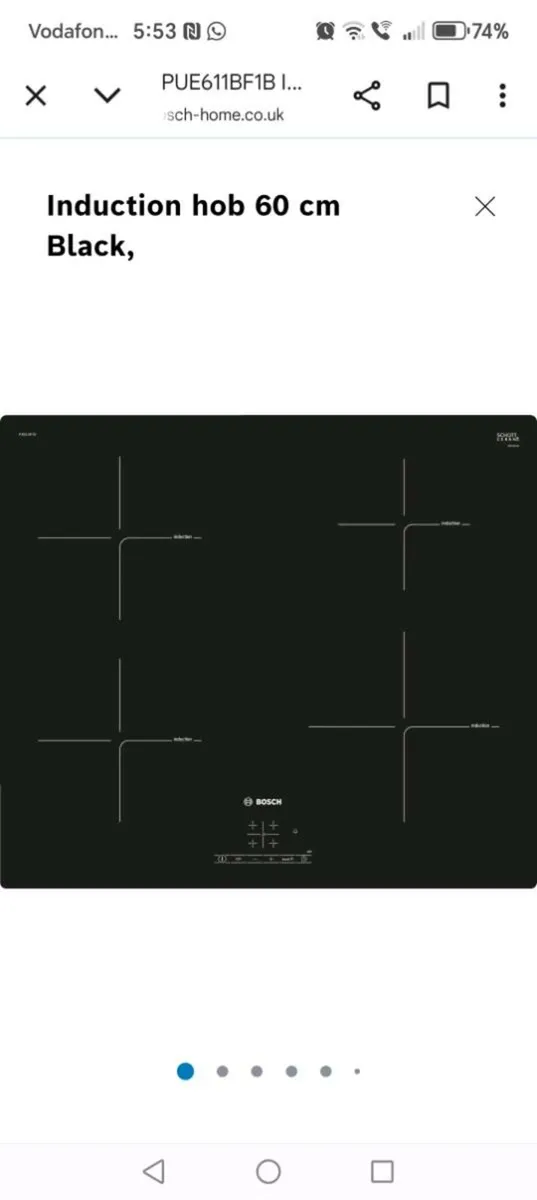 Bosch Induction Hob - Image 1