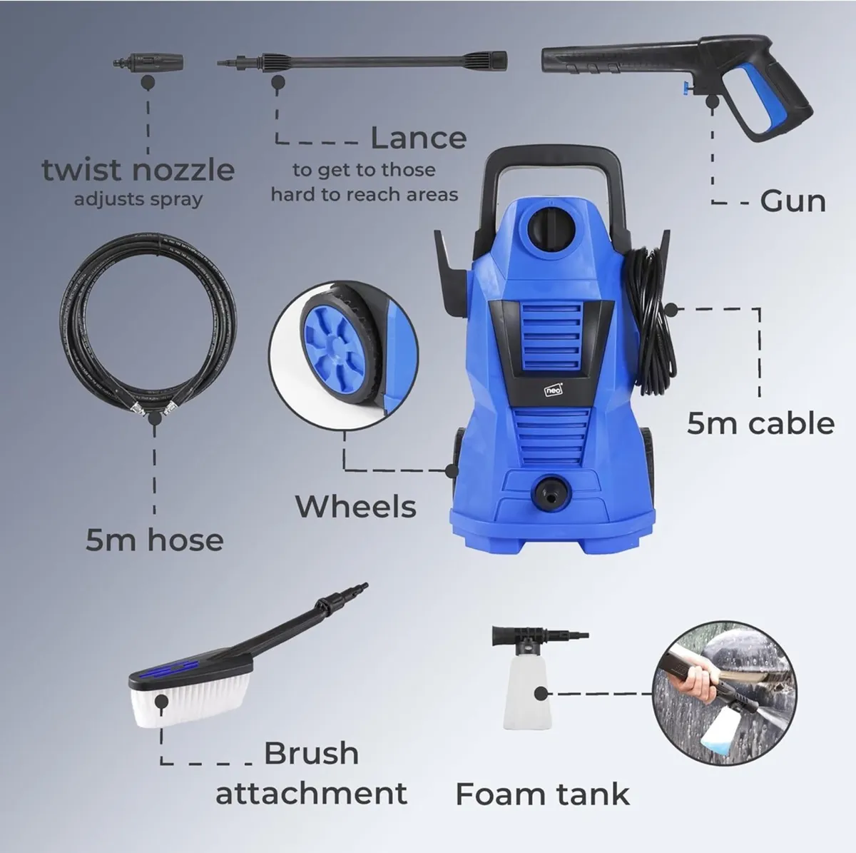 Pressure Power Washer - Image 2
