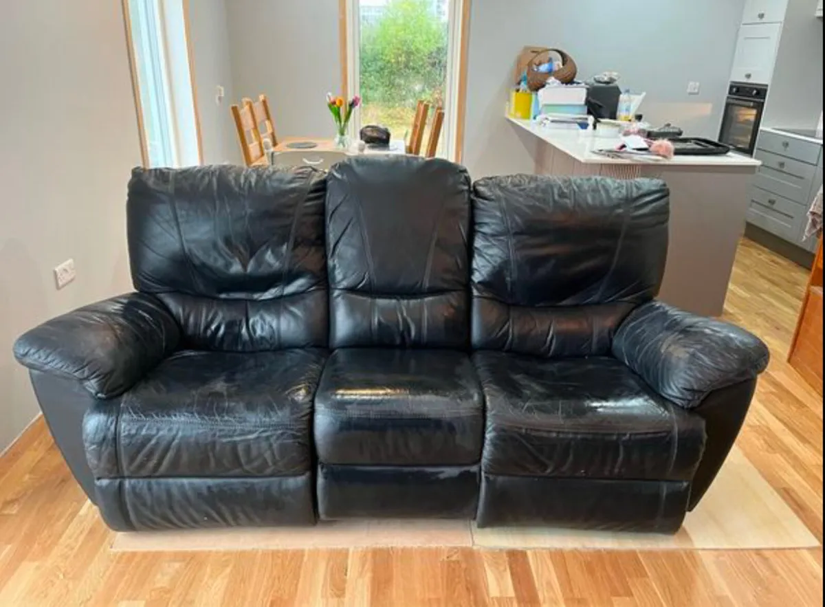 Couch 3+1 Leather - Image 1