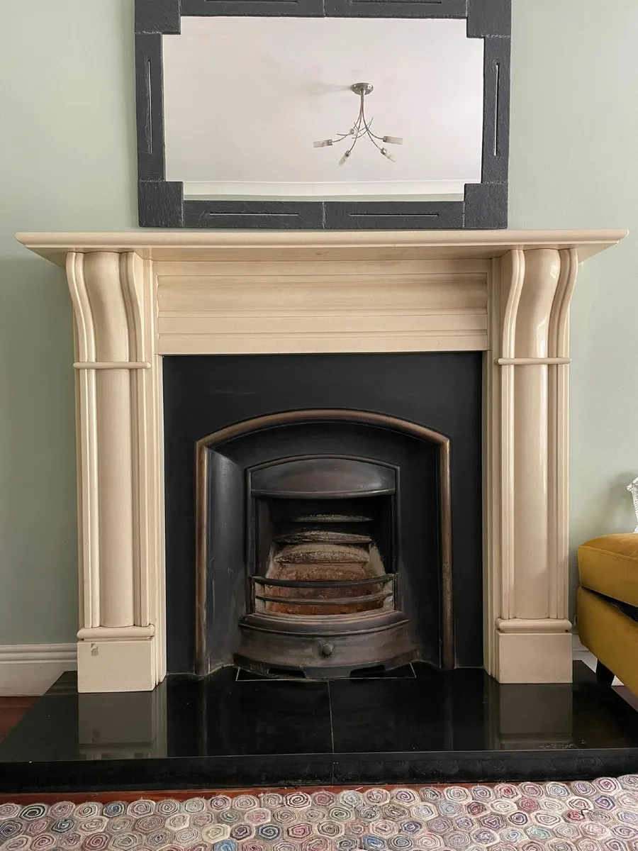 Fireplace & Matching Mirror - Image 1