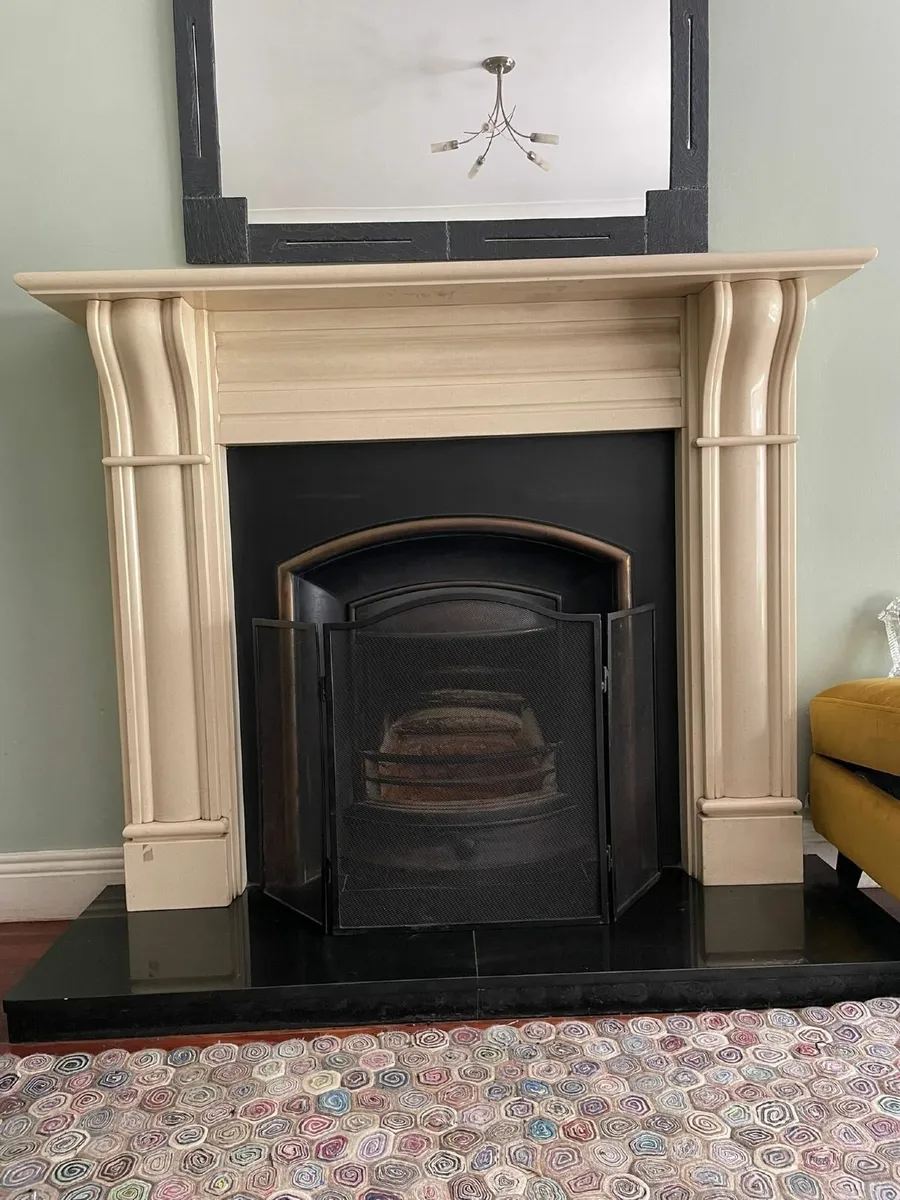 Fireplace & Matching Mirror - Image 2