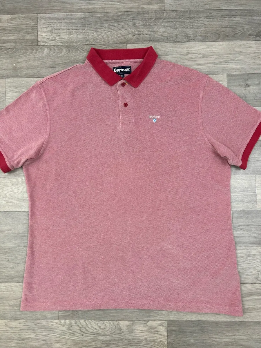 Barbour Polo Shirt Mens XL/XXL - Image 2