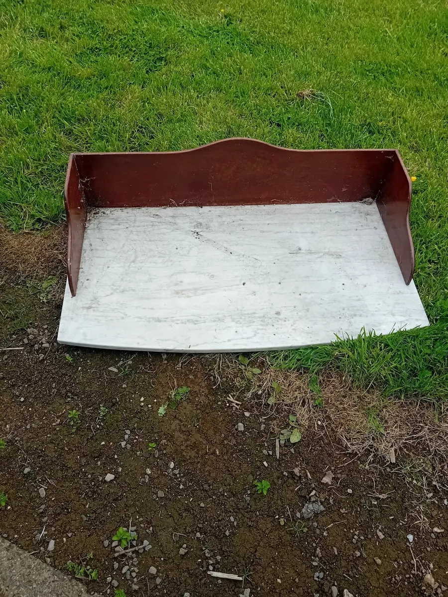 Vintage antique vanity/dresser table - Image 3