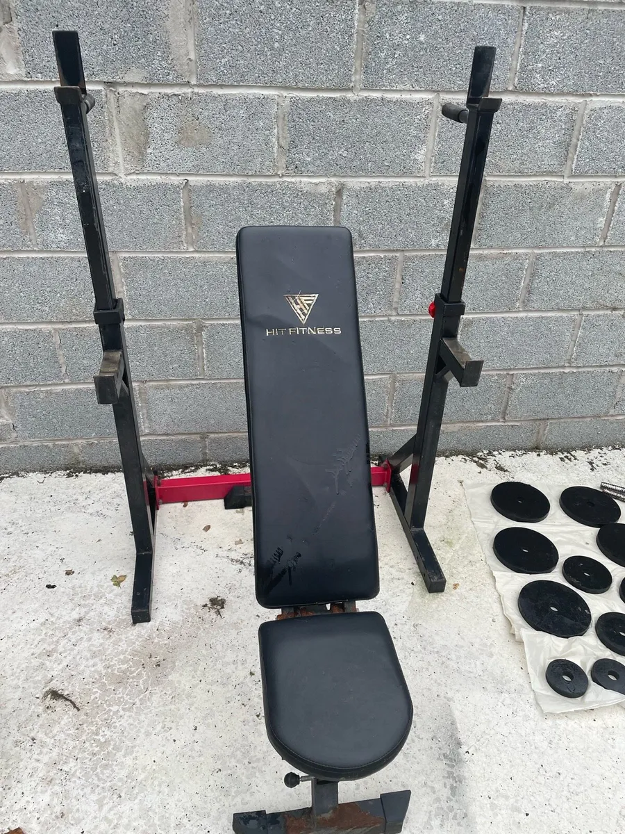 Barbell & Iron Plates - Image 4