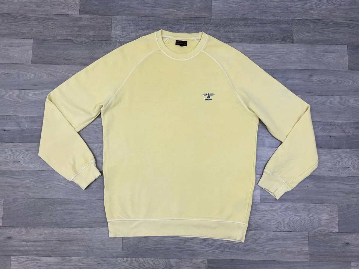 Barbour Cotton Sweatshirt Mens Large - Image 1