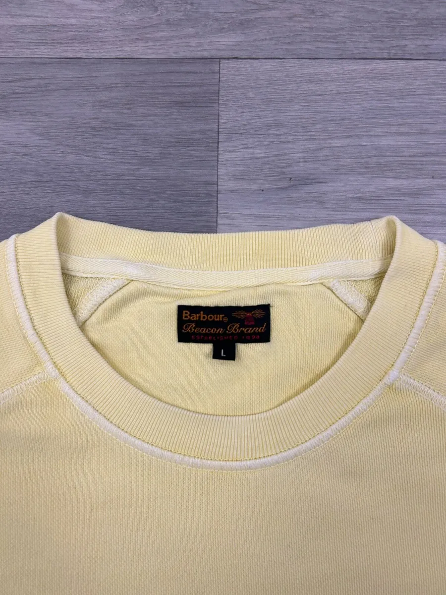 Barbour Cotton Sweatshirt Mens Large - Image 4
