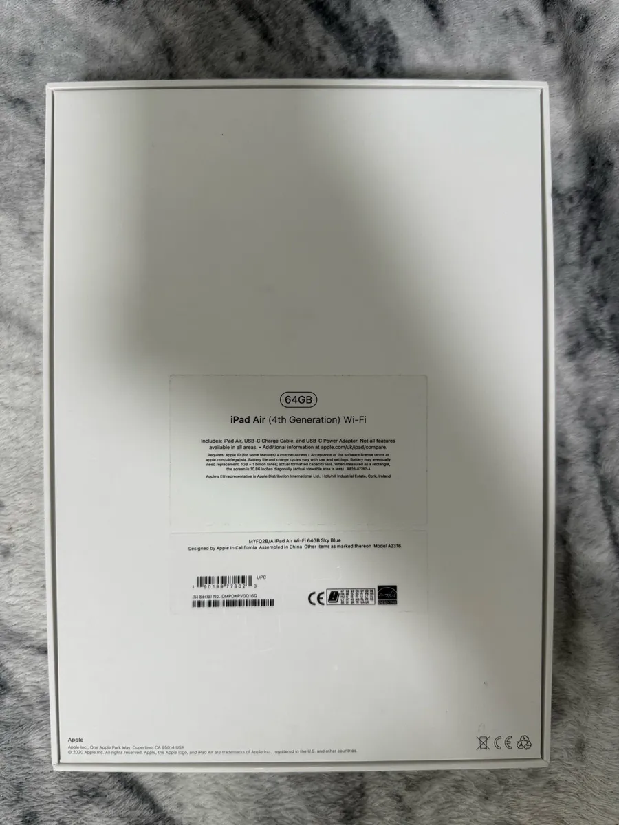 iPad Air - 4th Gen - Sky Blue - 64Gb - Image 4