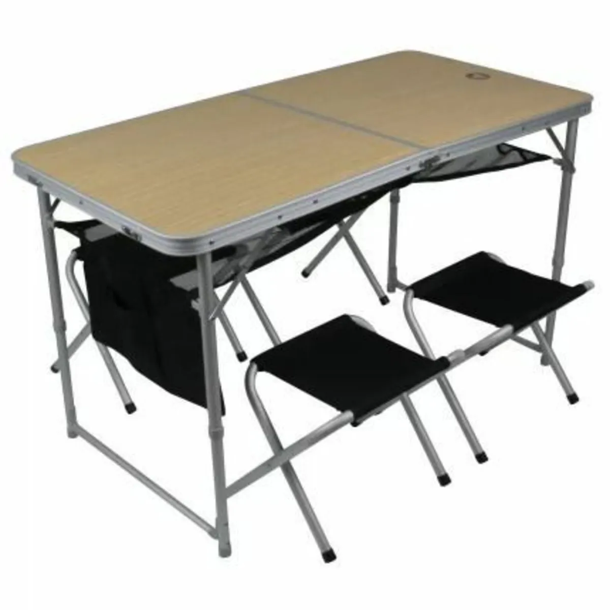4 Man Aluminum Camping Table Picnic Suitcase Table - Image 2