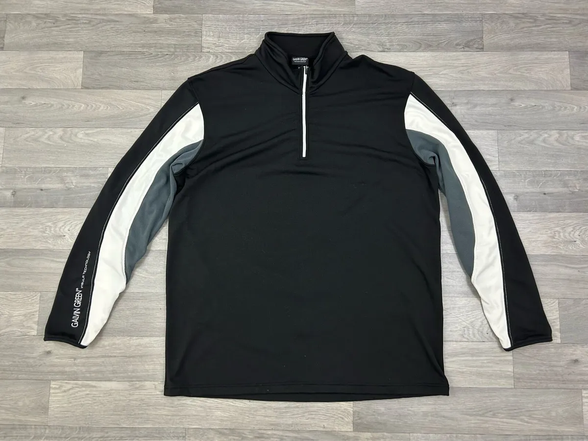 Galvin Green Insula Fleece Half Zip Jumper XXL - Image 1