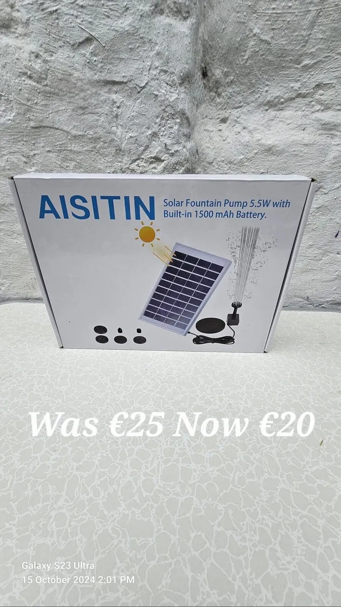 Solar Fountain Pump 087 7667038